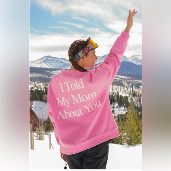 yllw Tops - YLLW brand pink sweatshirt
